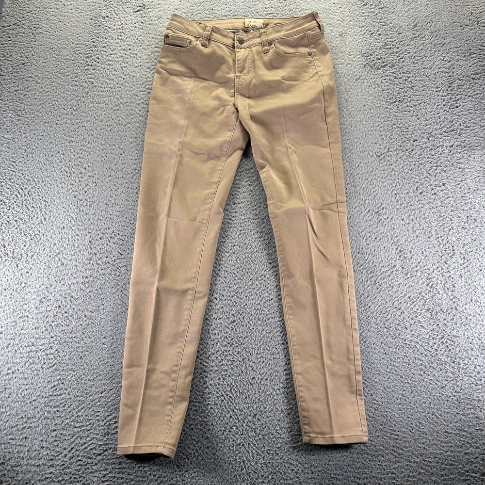 Celebrity Pink Jayden Jeans Womens 7 Khaki Cotton Denim Skinny Workwear Stretch